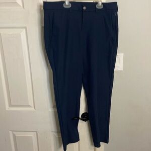 35" lulu comission slim warpstream pants